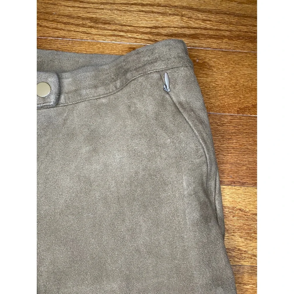 J‎ Jill Soft Brown Ankle Leggings with Pockets Size XS